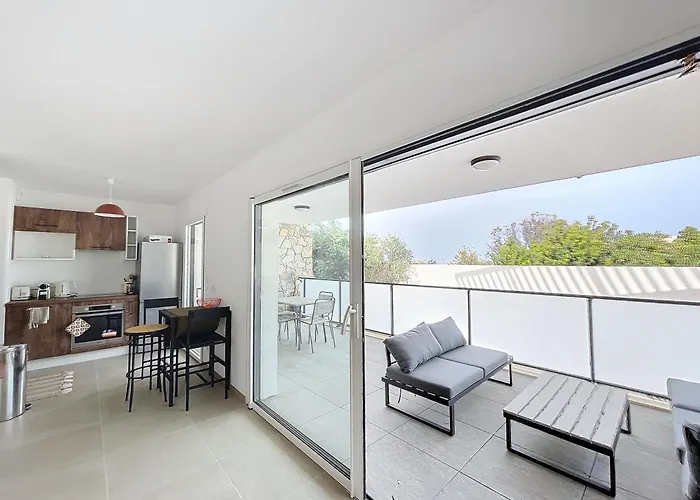 T2 Dans Avec Piscine Lägenhet Calvi (Corsica)